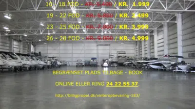 Vinteropbevaring af båd - OP TIL 65% RABAT