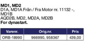 Tandrem - MD1 - MD2