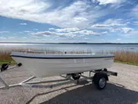 Fjordjollen 390 Fisk (Sammensæt med motor og trailer)