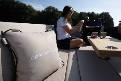 Corsiva 625 Tender 25 HK Yamaha/Udstyr