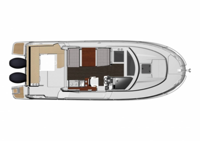 Jeanneau Merry Fisher 895 - 2 X 200 HK Yamaha/Udstyr
