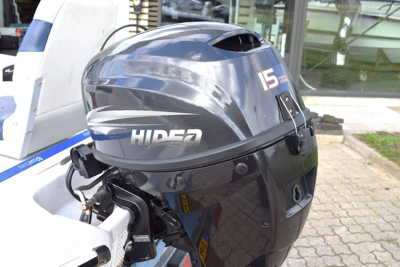 Nautic 410 Styrepultbåd m/ Hidea 15 hk