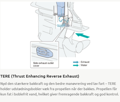 Yamaha 350 HK  V6 - 4 Takt Fabriksny