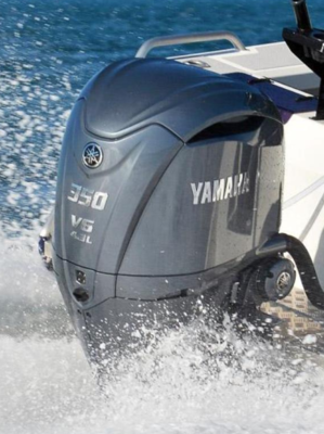 Yamaha 350 HK  V6 - 4 Takt Fabriksny