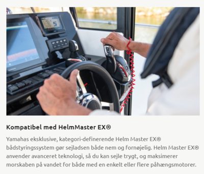 Yamaha 350 HK  V6 - 4 Takt Fabriksny