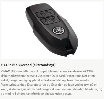 Yamaha 90 HK V MAX SHO - 4 Takt Fabriksny