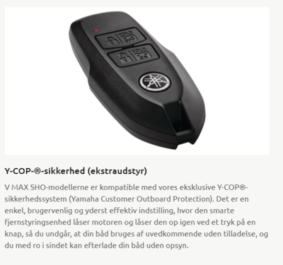 Yamaha 175 HK V MAX SHO - 4 Takt Fabriksny