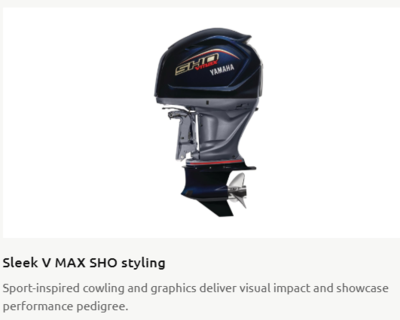 Yamaha 200 HK V MAX SHO  - 4 Takt Fabriksny