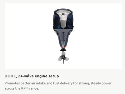 Yamaha 200 HK V MAX SHO  - 4 Takt Fabriksny