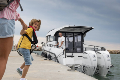 Finnmaster Pilot 8 - Yamaha 2x150 HK/Udstyr